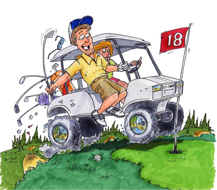 Who is Driving Your Golf Cart: The Life of a Semi Professional Golfer