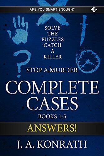 STOP A MURDER - ANSWER BOOK