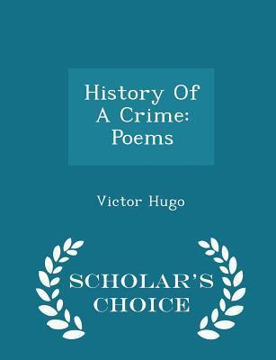 History of a Crime: Poems