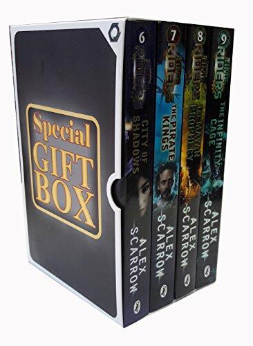 Alex scarrow time riders collection 4 books gift wrapped box set