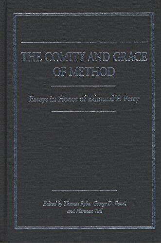 The Comity and Grace of Method: Essays in Honor of Edmund Perry