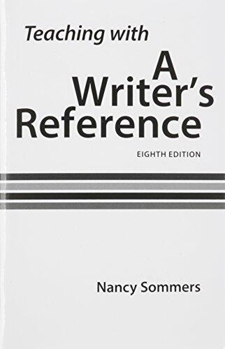 Teaching with A Writer's Reference