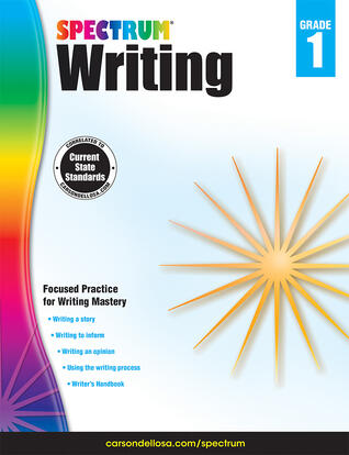 Spectrum Writing 1st Grade Workbooks, Learn to Write a Story, to Inform, an Opinion, Handwriting Practice for Kids 5-7, Classroom or Homeschool Curriculum