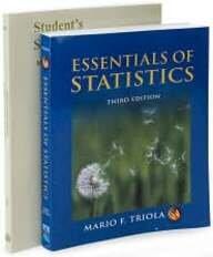 Essentials of Statistics [with Student's Solutions Manual]