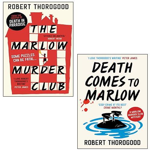 The Marlow Murder Club Series 2 Books Collection Set By Robert Thorogood