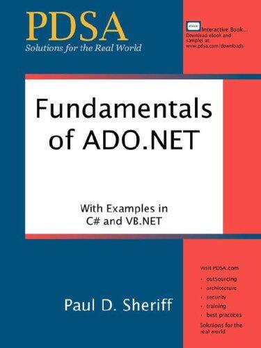 Fundamentals of ADO.NET: With Examples in C# and VB.NET