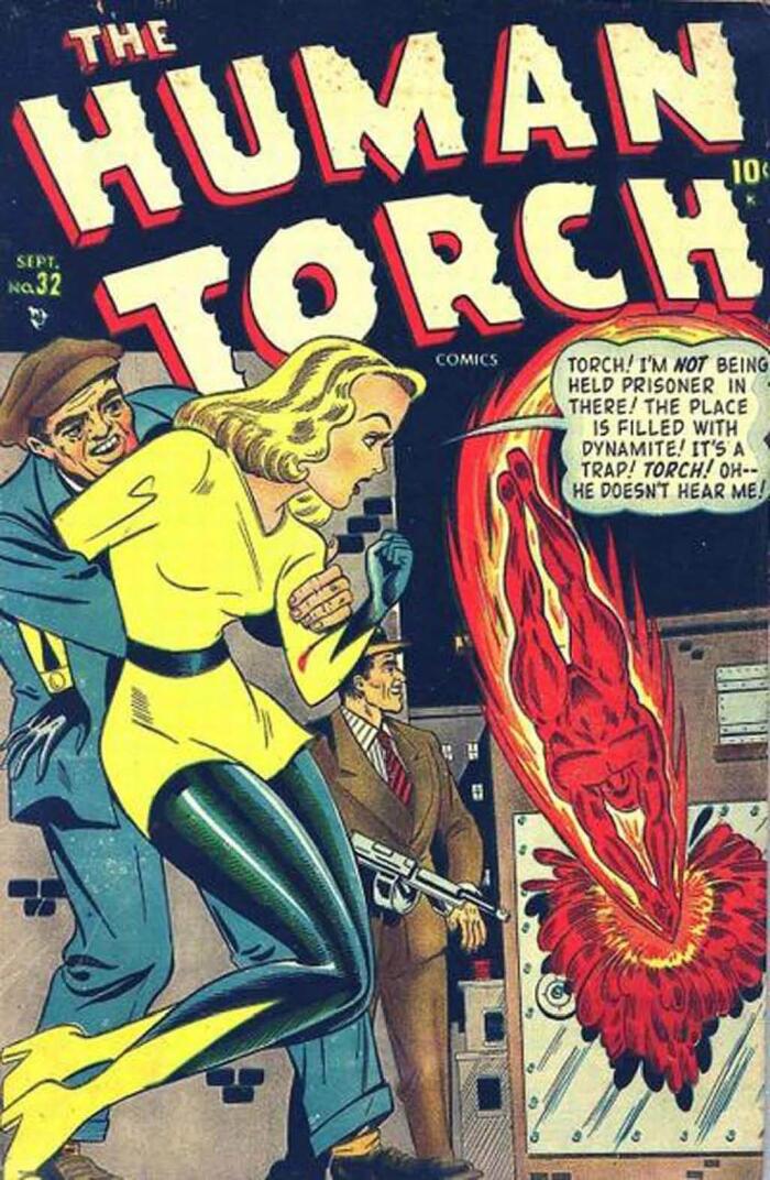 Human Torch (1940-1954) #32