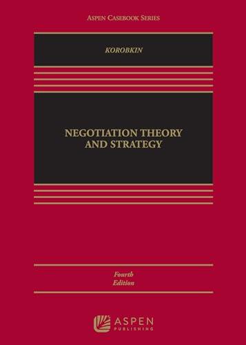 Negotiation Theory and Strategy