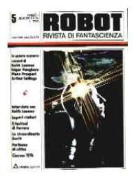Robot: Rivista di fantascienza n 5