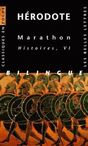 Herodote, Marathon: Histoires, VI (Classiques En Poche)