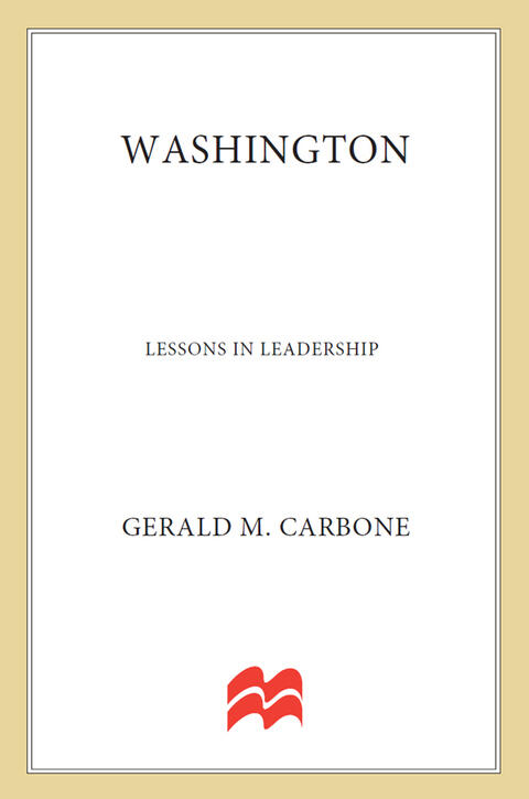 Washington: Lessons in Leadership