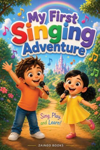 My First Singing Adventure: Fun Voice Games for Kids Ages 5-8: Learn to Sing with Breathing Exercises, Vocal Training & Music Activities | Interactive Children's Music Book with Leo and Mia