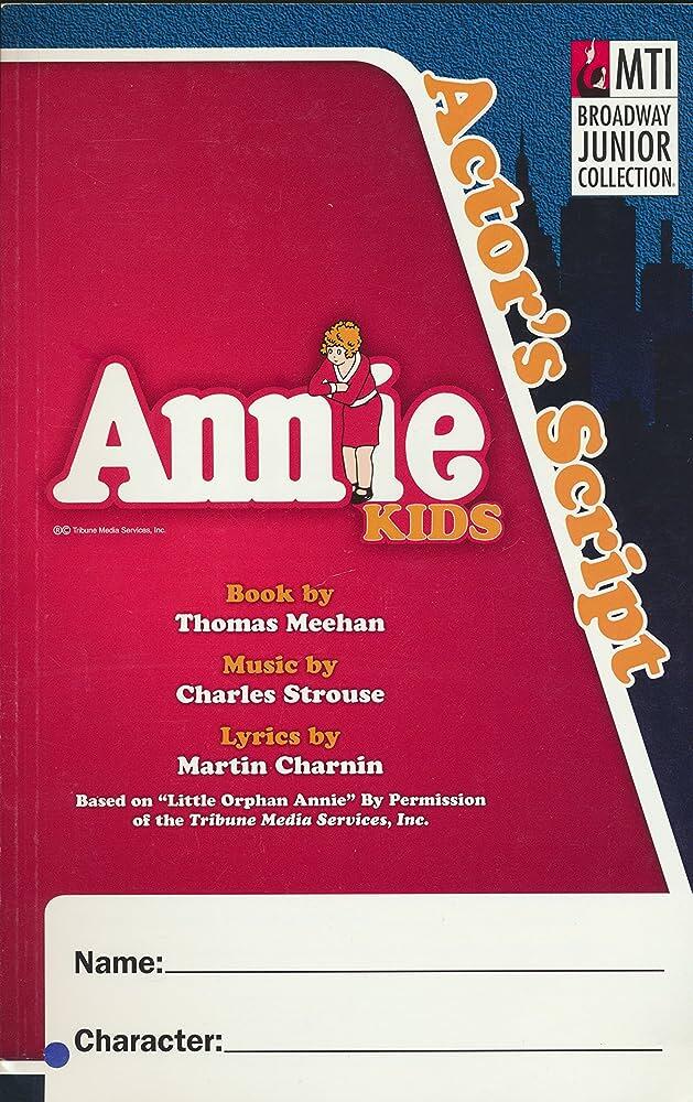 Annie KIDS Script