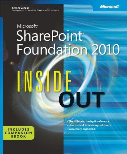 Microsoft Sharepoint Foundation 2010 Inside Out