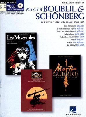 Musicals of Boublil & Schonberg: Pro Vocal Men's Edition Volume 18