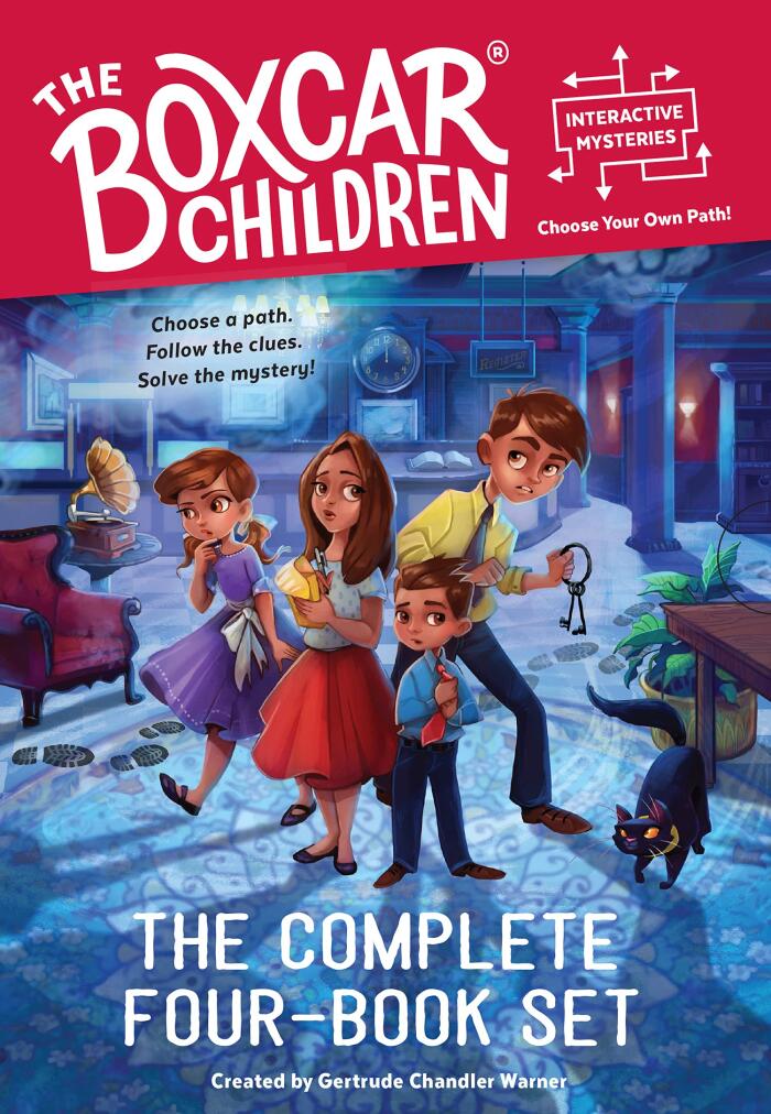 The Boxcar Children Interactive Mysteries 4-Book Set