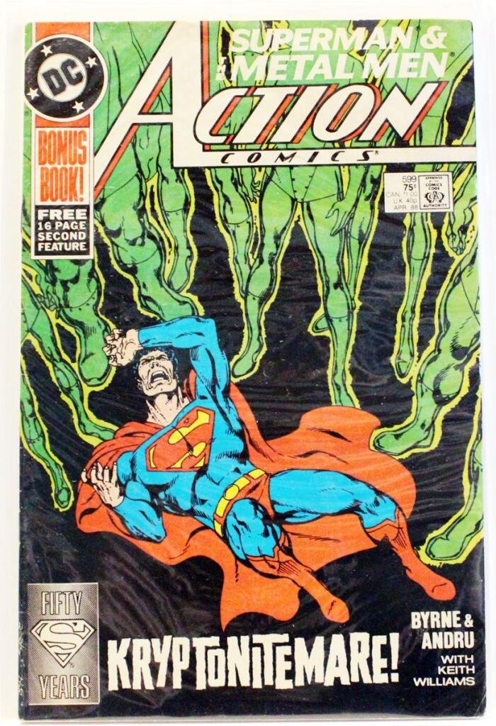 Dc Action Comics Superman & the Metal Men #599 1988