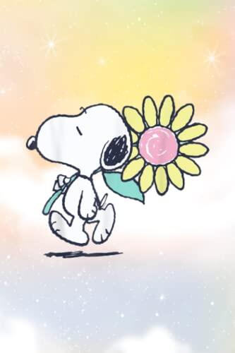Guest List Wedding Planner | Peanuts Snoopy Pink Daisy Flower