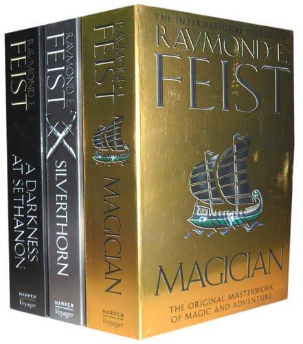 Riftwar Saga Series 3-Book Collection: Magician, Silverthorn, and A Darkness At Sethanon
