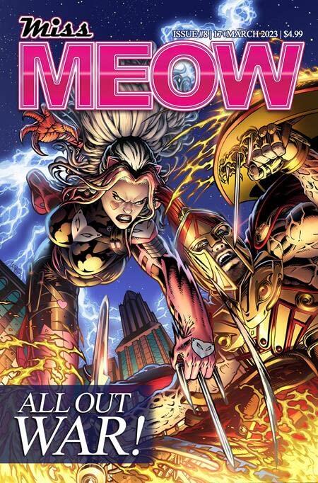 MISS MEOW #8 FINAL ISSUE CVR A JEFFREY EDWARDS