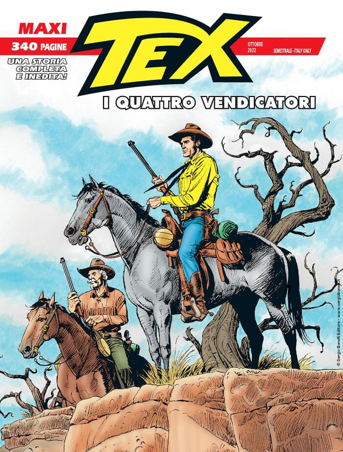 Maxi Tex n. 31: I quattro vendicatori