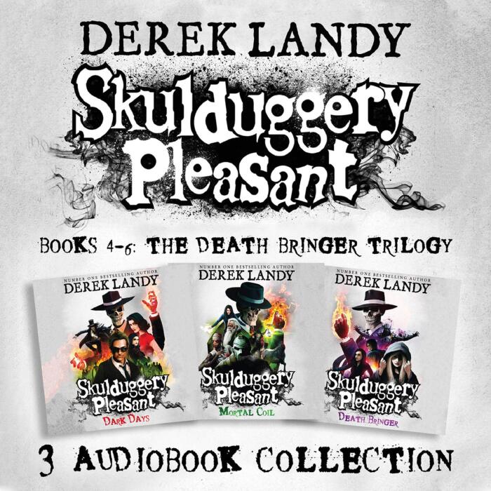 Skulduggery Pleasant: Audio Collection Books 4-6: The Death Bringer Trilogy: Dark Days, Mortal Coil, Death Bringer