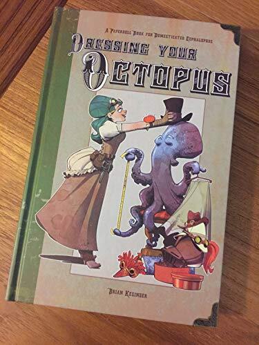 Dressing Your Octopus Paper Doll Book - Signed Limited Edition Hardcover by Brian Kesinger