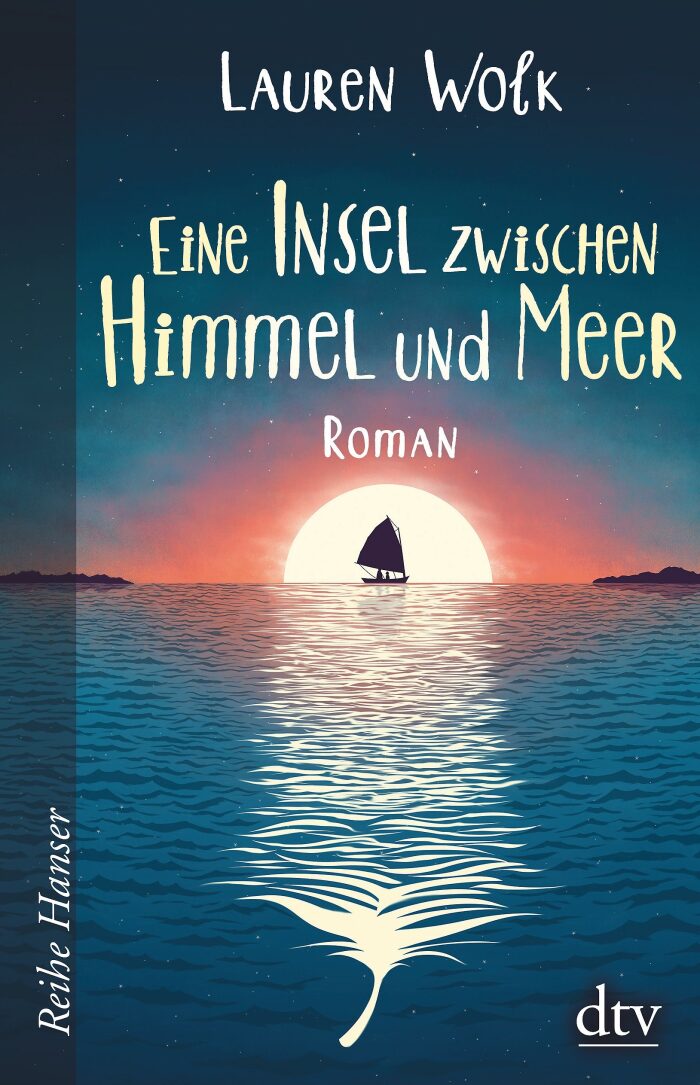 Eine Insel zwischen Himmel und Meer