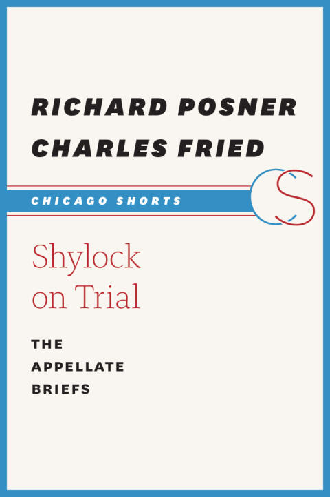 Shylock On Trial: The Appellate Briefs