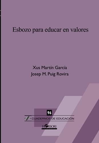 Esbozo para educar en valores