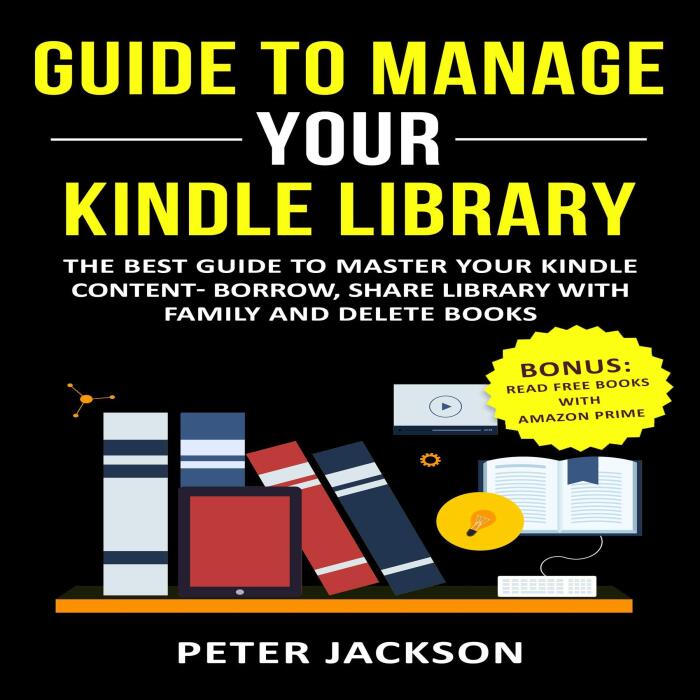 Guide to Manage Kindle Library: The Best Guide to Master Your Kindle Content - Borrow, Share Library with Family and Delete Books