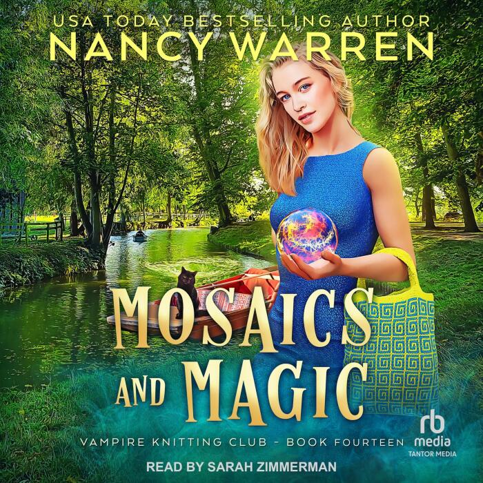 Mosaics and Magic: Vampire Knitting Club, Book 14