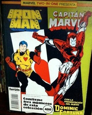 Marvel Two-in-one presenta: Iron Man · Capitán Marvel: con la presentación del nuevo Dominic Fortuna