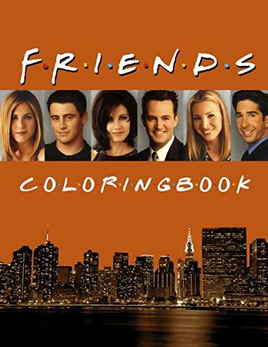 Friends Coloring Book: Perfect Coloring Book