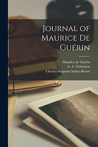 Journal of Maurice De Guérin