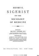On the Sociology of Medicine
