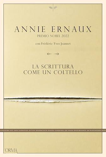 La scrittura come un coltello
