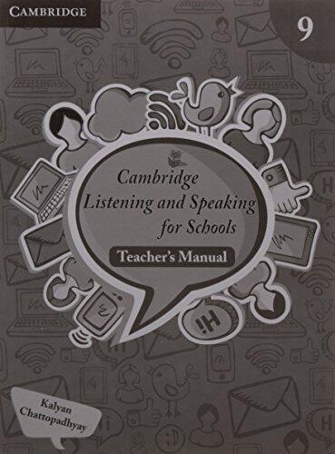 Cambridge Listening and Speaking for Schools 9 Secondary Teachers Book