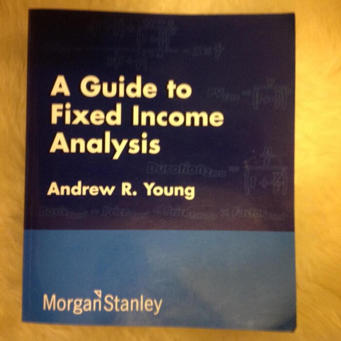 A Morgan Stanley Guide to Fixed Income Analysis