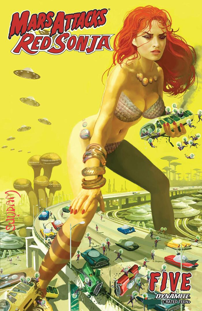 Mars Attacks Red Sonja #5
