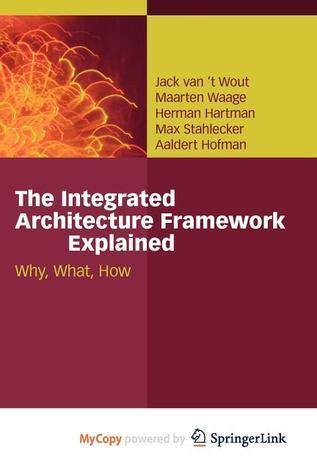 The Integrated Architecture Framework Explained: Why, What, How