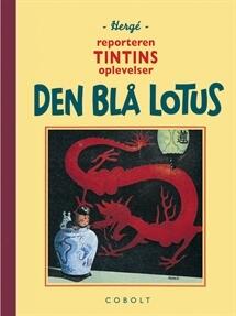 Den blå lotus - sort/hvid original udgave