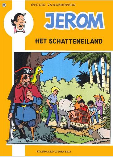 Het schatteneiland De wonderbare reizen van Jerom, #36)