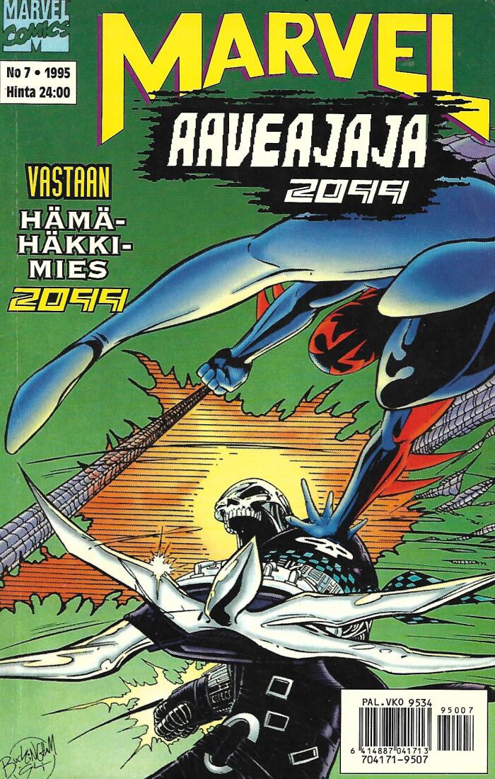 Marvel #7/1995: Aaveajaja 2099 vastaan Hämähäkkimies 2099