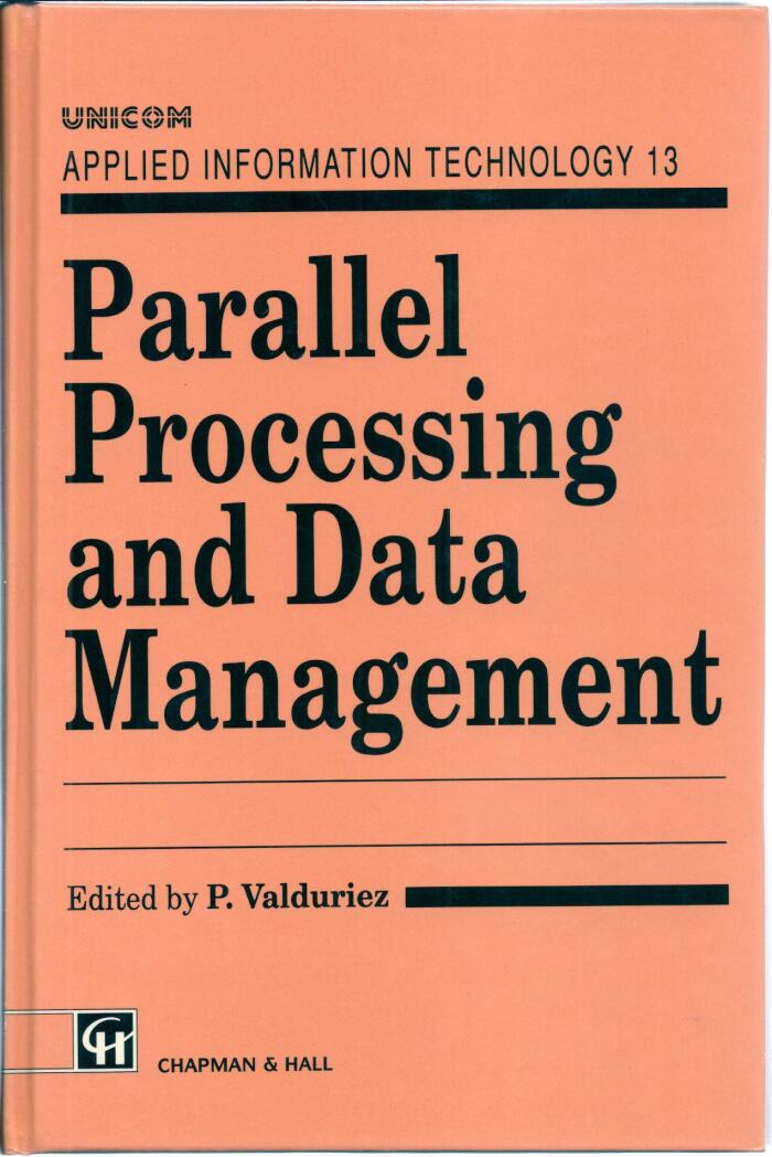 Parallel Processing and Data Mgmnt