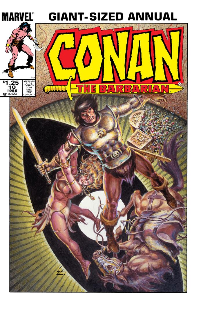 Conan The Barbarian (1970-1993) Annual #10