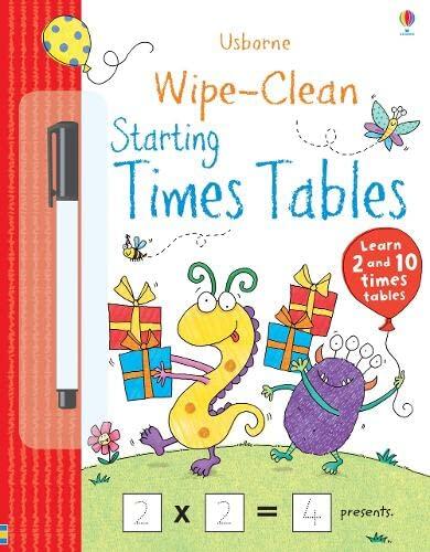Wipe-Clean - Starting Times Tables