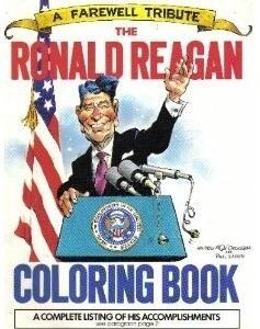 The Ronald Reagan Coloring Book