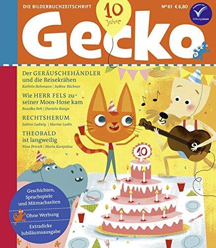 Gecko Kinderzeitschrift (Band 61): Die Bilderbuch-Zeitschrift