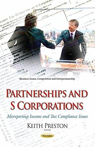 Partnerships and S Corporations: Misreporting Income and Tax Compliance Issues